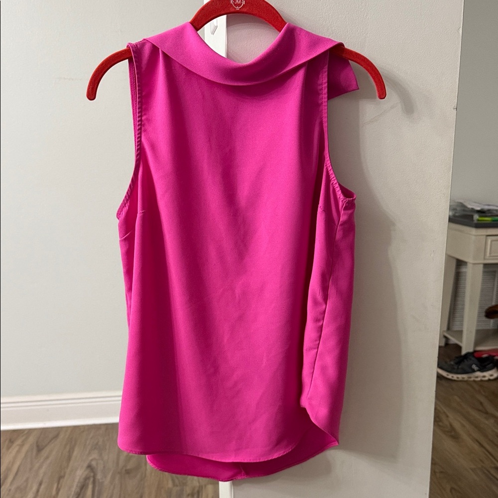 Forever 21 Fuchsia Sleeveless Blouse